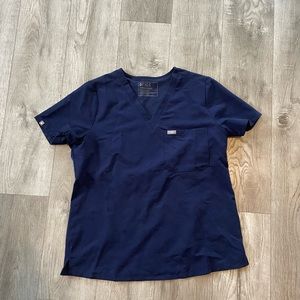 Women's Navy Catarina™ - One-Pocket Scrub Top - L / Navy